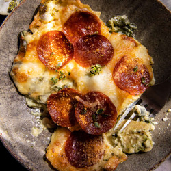 Sheet Pan White Pesto Lasagna