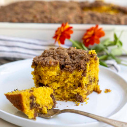 Sourdough Pumpkin Coffee Cake