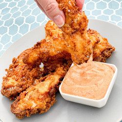 Buttermilk Chicken Tenders With Comeback Sauce