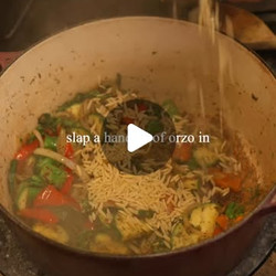 One-pot Chicken Thighs &amp; Orzo
