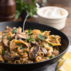 Ground Beef Stroganoff