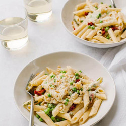Boursin Pea Pasta