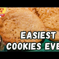 3-ingredient Brown Sugar Cookies