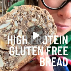 Gluten Free, High Protein And Fibre Bread