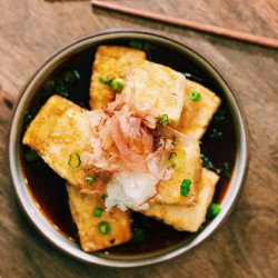 Japanese Air Fryer Agedashi Tofu