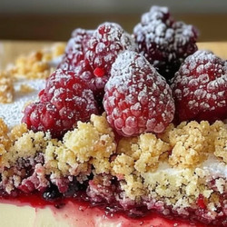 Berry Crumble Cheesecake