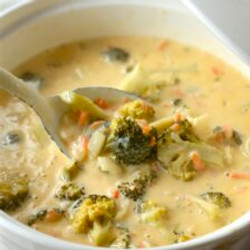 Slow Cooker Broccoli Cheese Soup