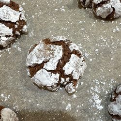 Chocolate Crinkle Cookies aka Zebra Cookies