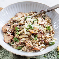 Risotto Met Champignons En Truffel