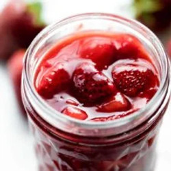 Strawberry Sauce Topping