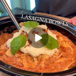 Frozen Lasagna Bowls