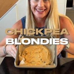 Chickpea Blondies