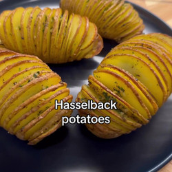 Hasselback Potatoes