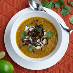 Spicy Thai Coconut Pumpkin Soup