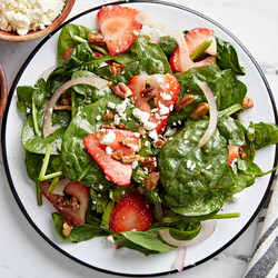 Strawberry Spinach Salad