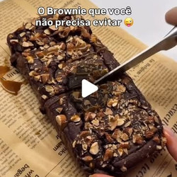 Brownie Em Forma De Bolo