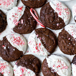 Chocolate Peppermint Cookies