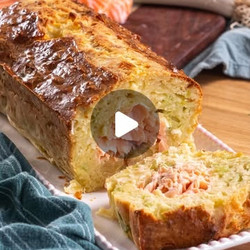 Cake Aux Poireaux Et Au Saumon