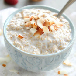 Coconut Cream Pie Overnight Oats