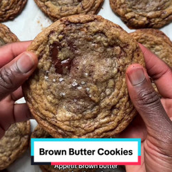 Brown Butter Toffee Cookies