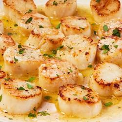 Easy Garlic-lemon Scallops