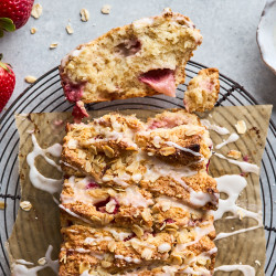 Berry Oat Scone Loaf