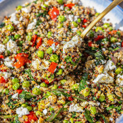 Savory Quinoa Breakfast Bowl