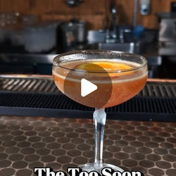 Too Soon Gin Cocktail