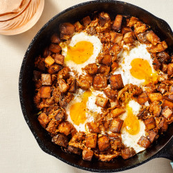 Sauerkraut And Potato Skillet