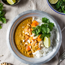 Pumpkin Coconut Curry