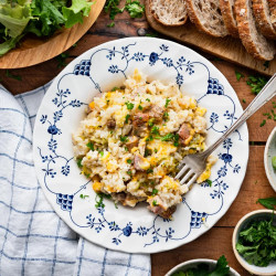 Dump-and-bake Leftover Pork Tenderloin Casserole