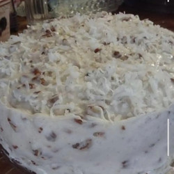 Coconut Cake (Coco Lopez Cream of Coconut Cake)