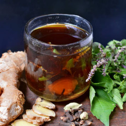 Tulsi Infusion &amp; Steam Inhalation