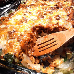 Shortcut Cabbage Roll Casserole