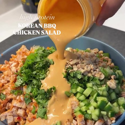 Korean Bbq Chicken Salad