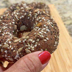Gluten-free Red Lentil Bagels