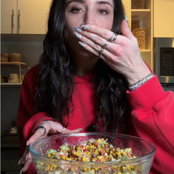 Corn &amp; Feta Scoopable Salad
