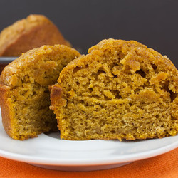Bakery Style Pumpkin Muffins Recipe