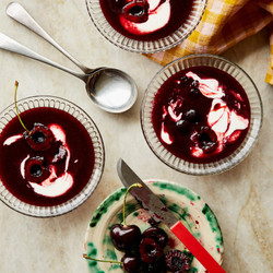 Chilled Cherry And Tempranillo Soup, Or Sopa Fría De Cereza José Pizzaro