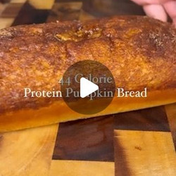 44 Calorie Protein Pumpkin Bread