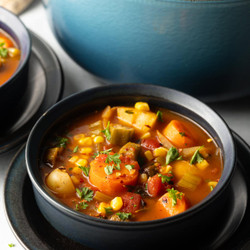 Homemade Vegetable Soup Recipe + Video