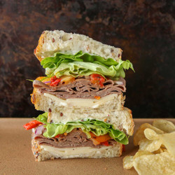 Cold Roast Beef Sandwich
