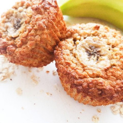 Healthy Banana Oatmeal Muffins (no Flour)