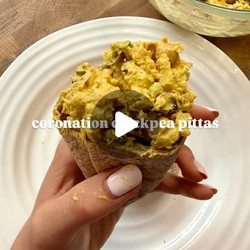 Coronation Chickpea Pittas