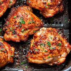 12-minute Air Fryer Chicken Thighs