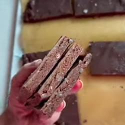 No Bake Brownie Bars
