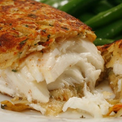 Potato Crusted Halibut