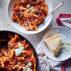 Ricotta And Sausage Pasta