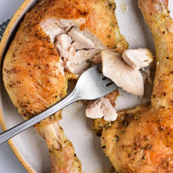 Baked Chicken Leg Quarters