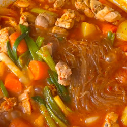 Dakdoritang, Korean Spicy Braised Chicken